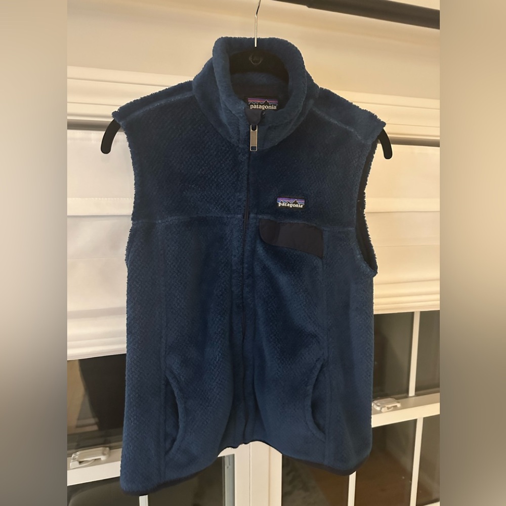 Patagonia Women’s Fuzzy Blue Vest